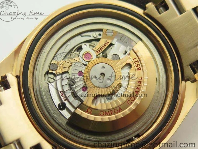 0418 Bright Aqua Terra Ladies 35mm RG V6F Best Edition Brown Dial On RG Bracelet A 8101